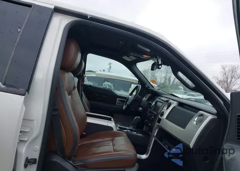 2013 Ford F-150 Platinum из США, поврежденный, VIN 1FTFW1EF0DFB20749
